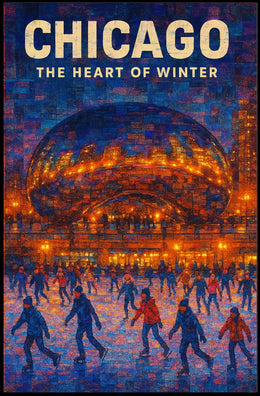 Chicago The Heart of Winter Poster