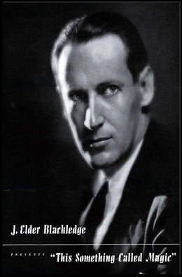 Vintage Magician Portrait from 1930s-50s Cultural Poster