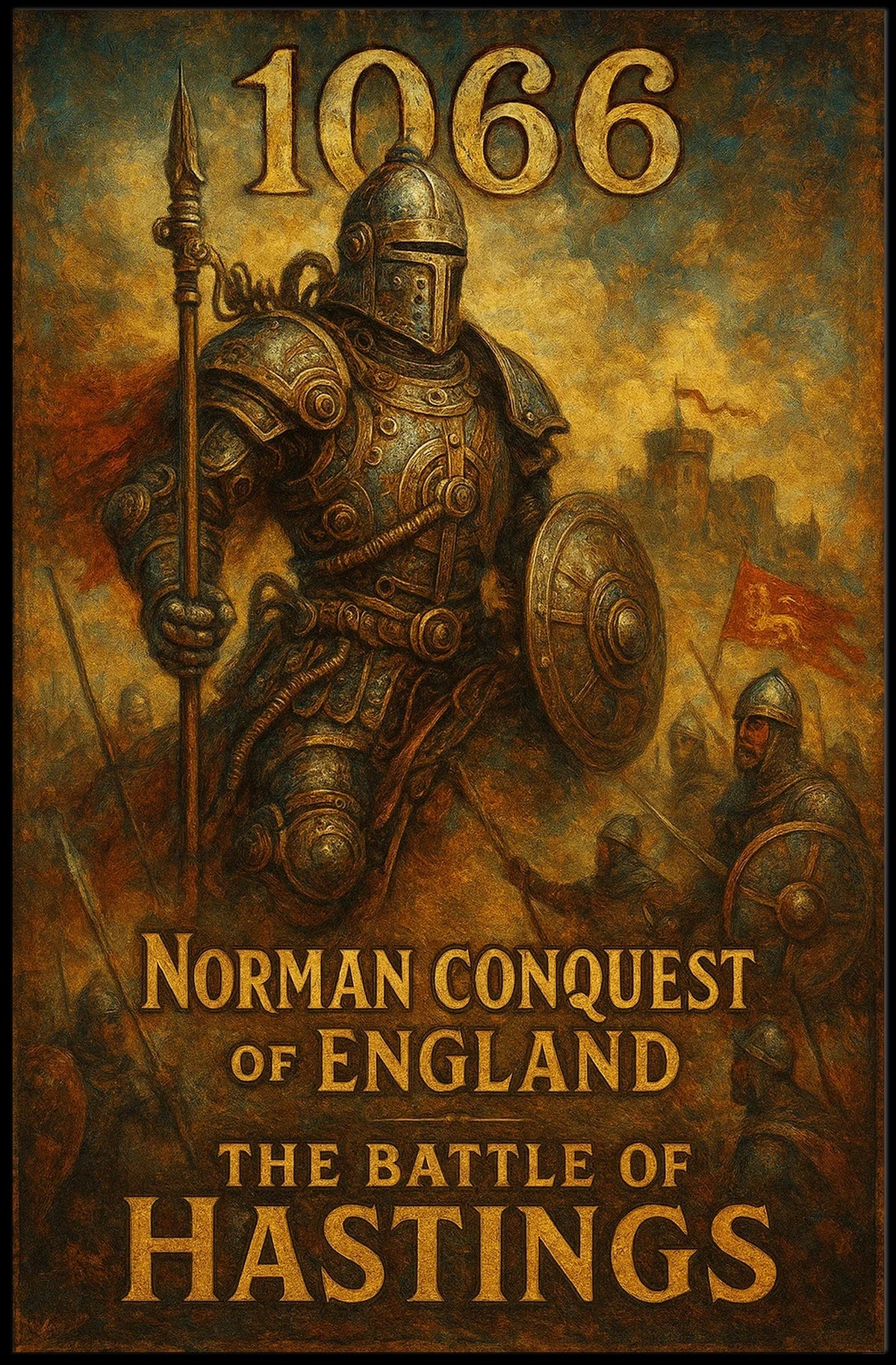 1066 The Battle of Hastings Poster