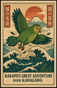 KakapoS Great Adventure Poster