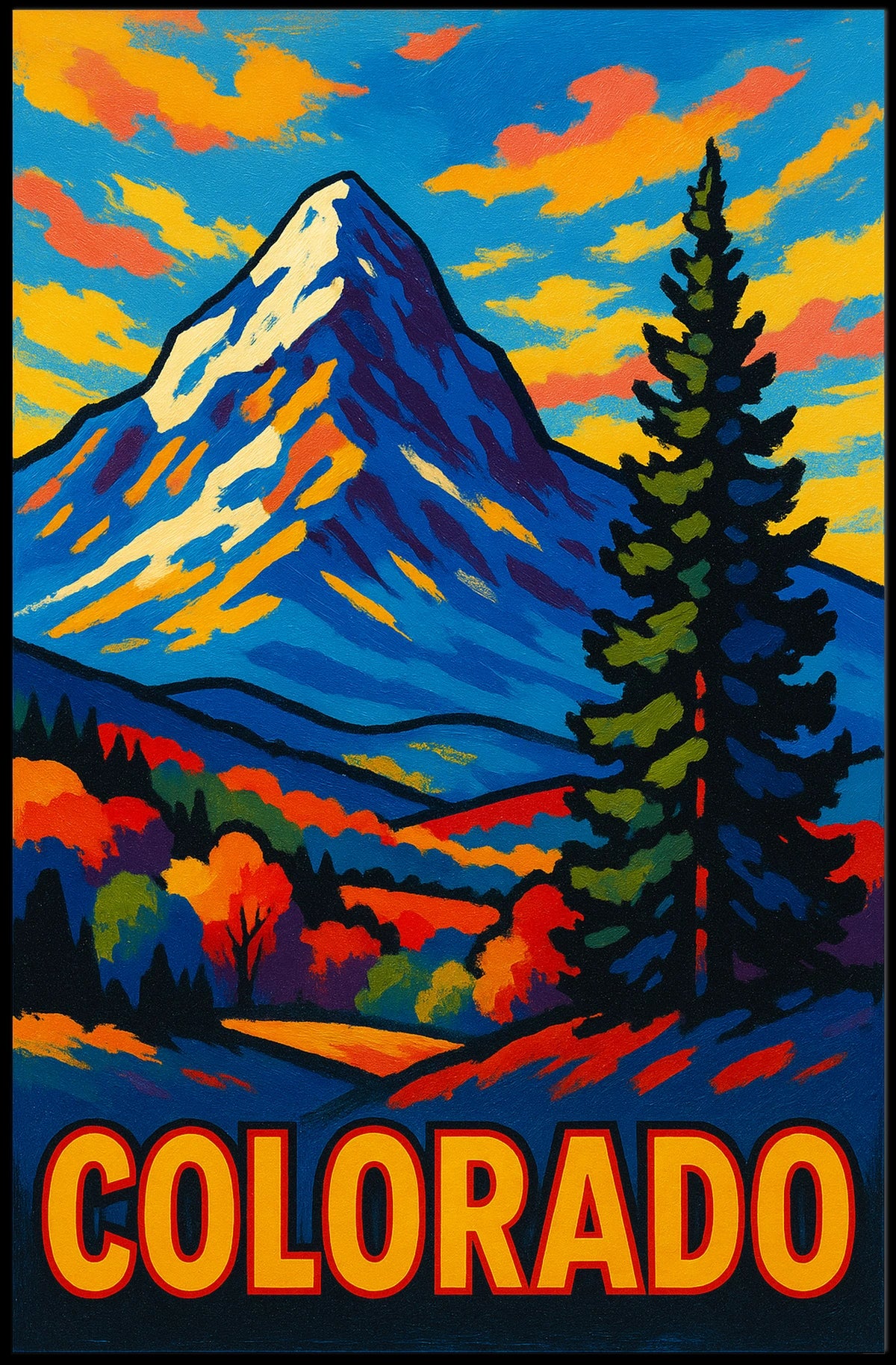 Majestic Colorado Poster