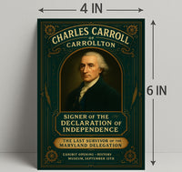 Charles Carroll of Carrollton Signer of the Declaration of Independence Poster PosterGoat
