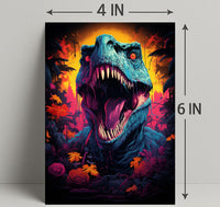 Roaring Jurassic Poster PosterGoat