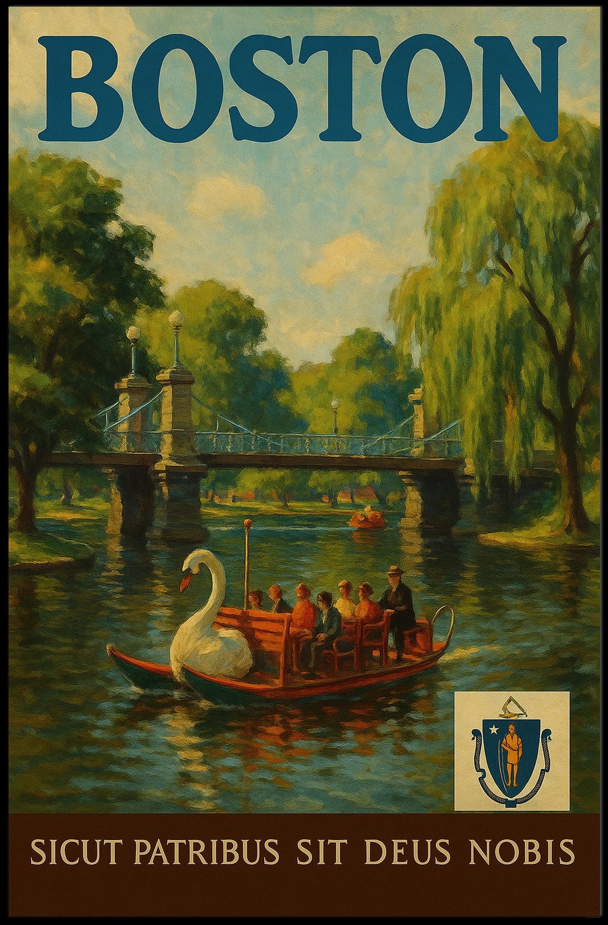 Boston Scenic Poster
