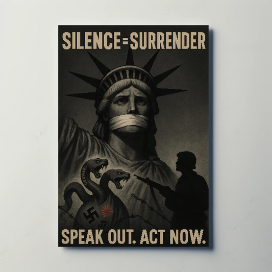 Liberty in Peril: Act Now Political Propaganda Poster