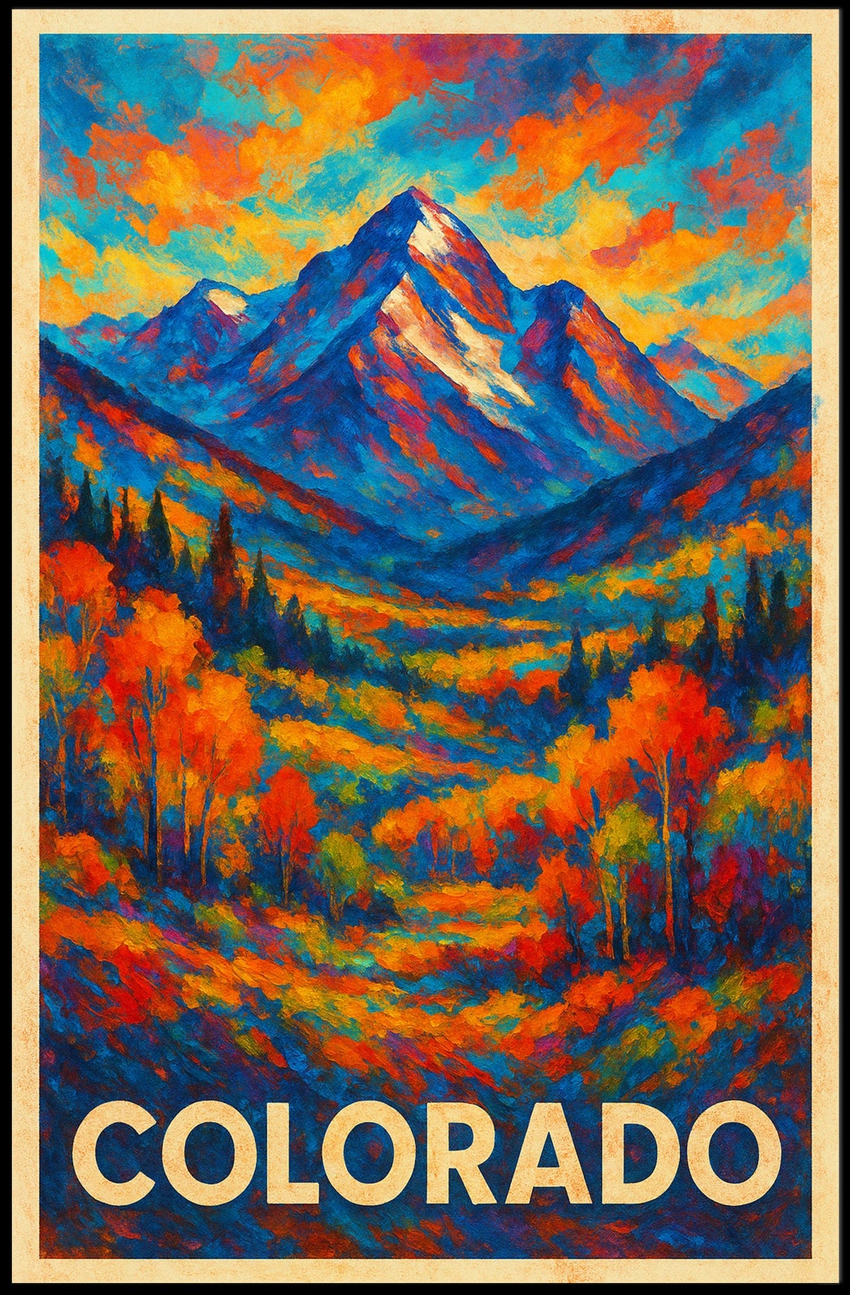 Majestic Colorado Poster