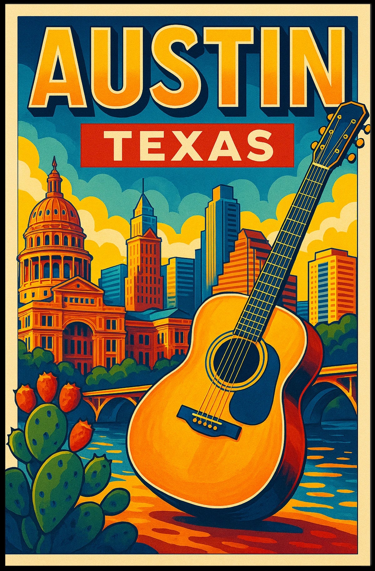Austin, Texas Poster