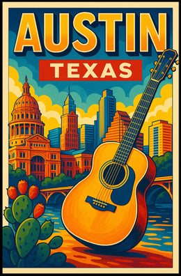 Austin, Texas Poster