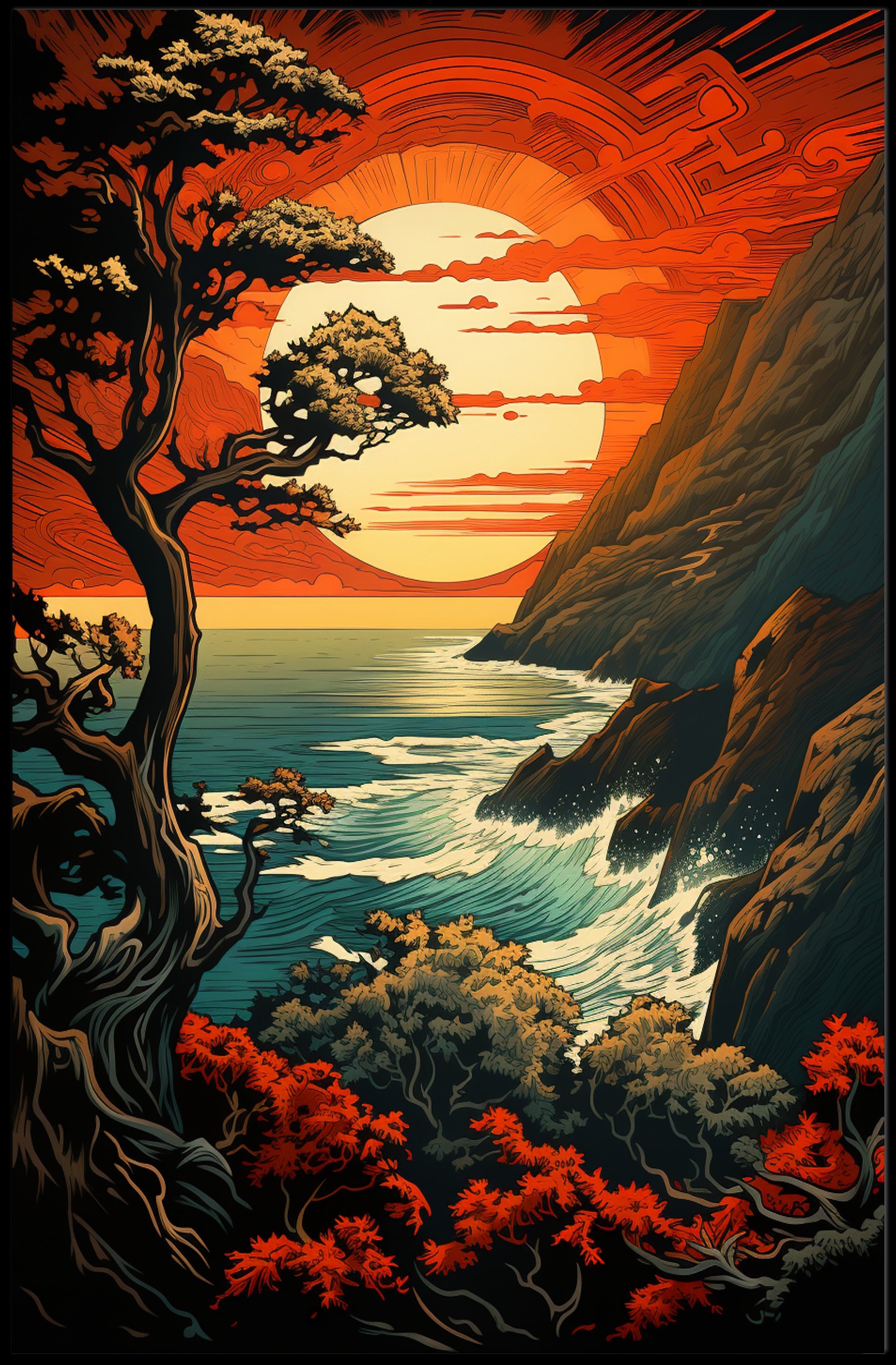 Sunset Serenity Poster