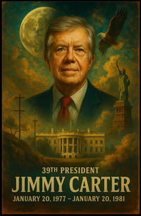 Jimmy Carter 39Th President Poster