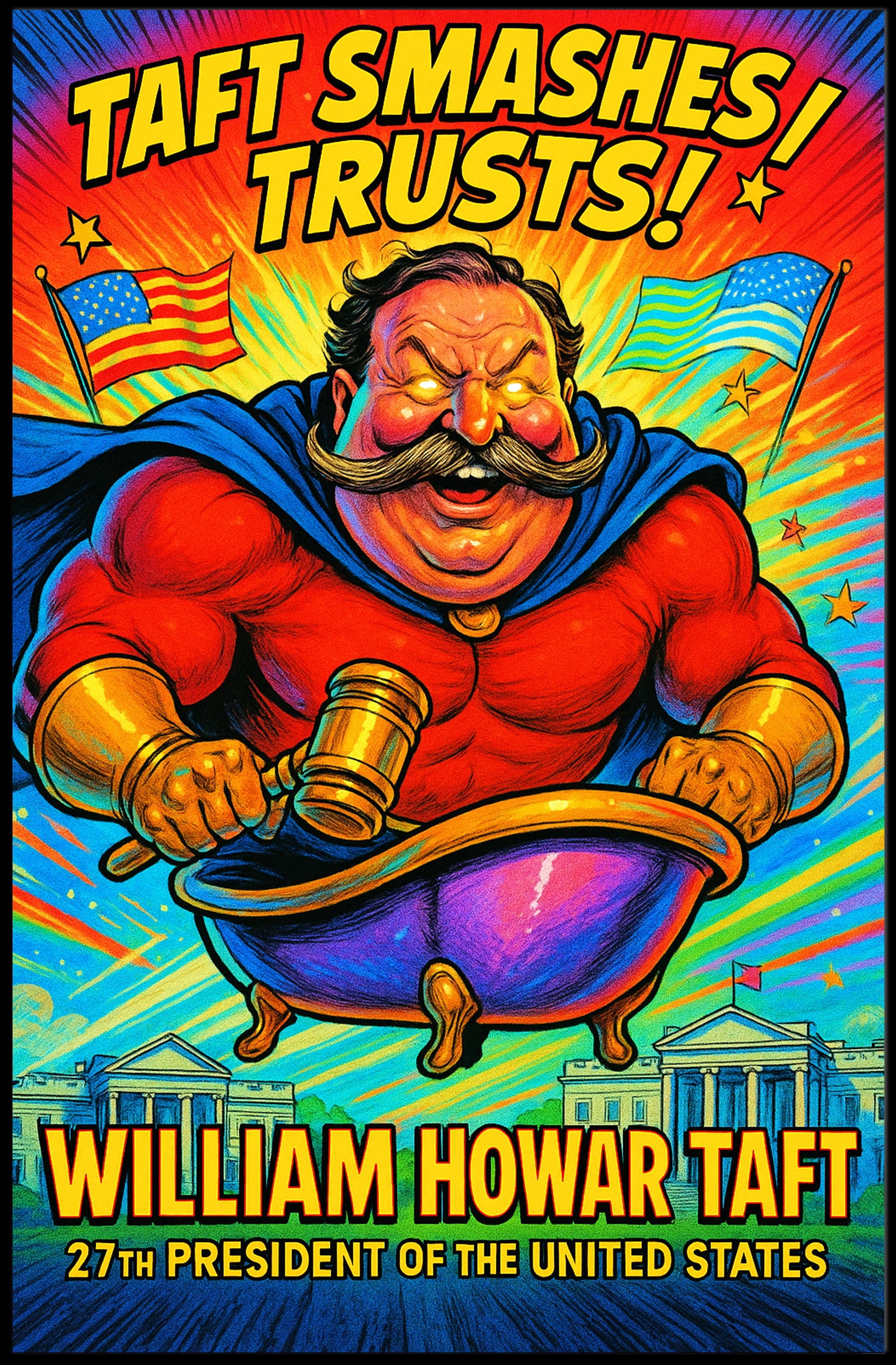 William Howard Taft 27th President Poster PosterGoat