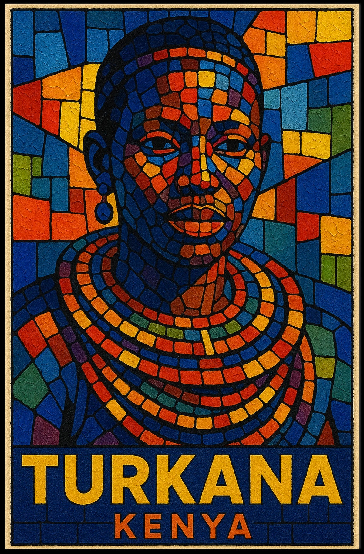 Turkana Kenya Poster