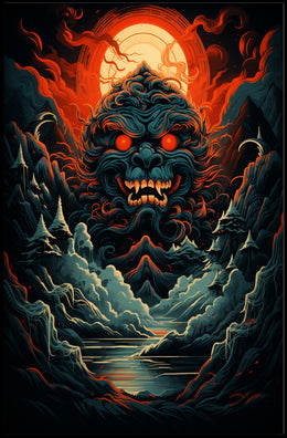The Enchanted Mountain Poster