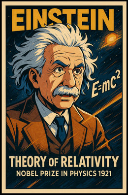Einstein Theory Of Relativity Poster