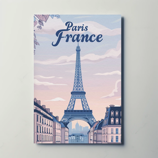Paris France – Eiffel Tower at Sunset