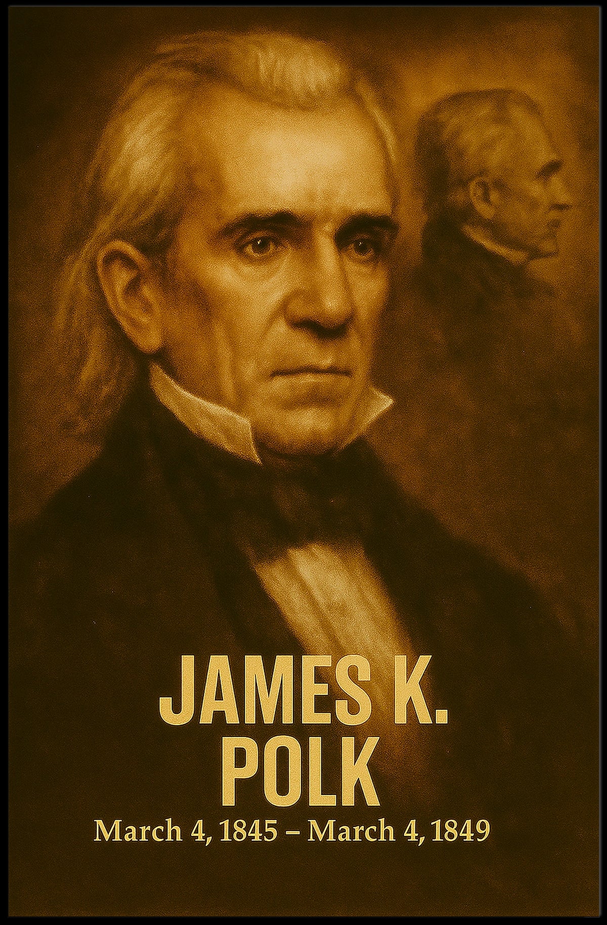 James K. Polk Poster