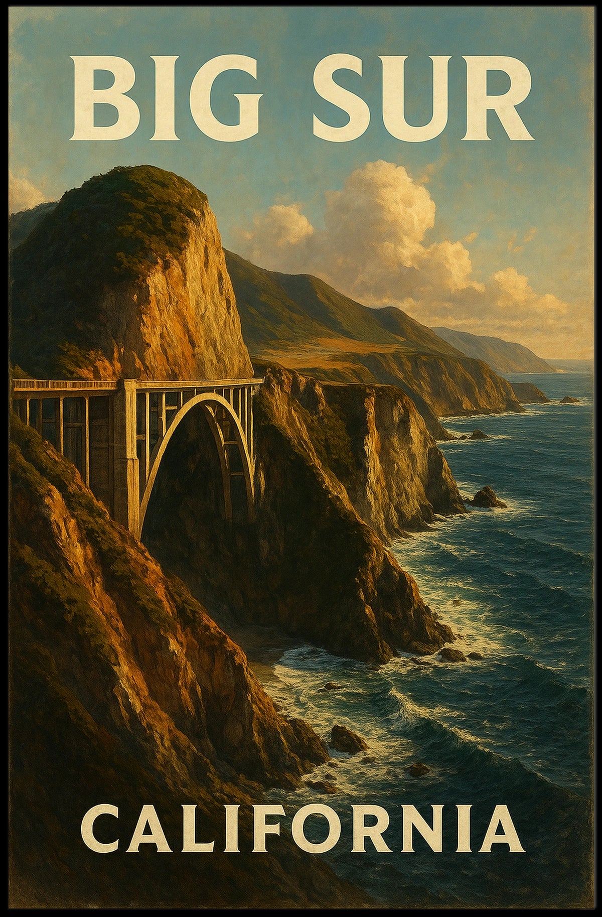 Big Sur, California Poster