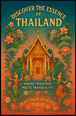 Discover the Essence of Thailand Poster