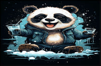 Cool Panda Vibes Poster