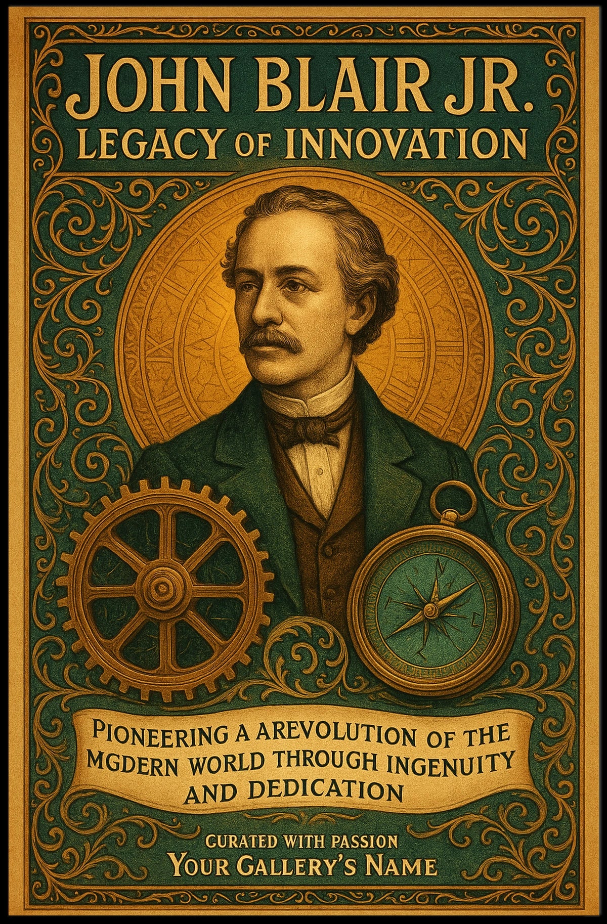 John Blair Jr. Legacy of Innovation Poster