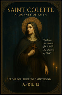 Saint Colette A Journey of Faith Poster