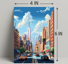 Cityscape Serenity Poster