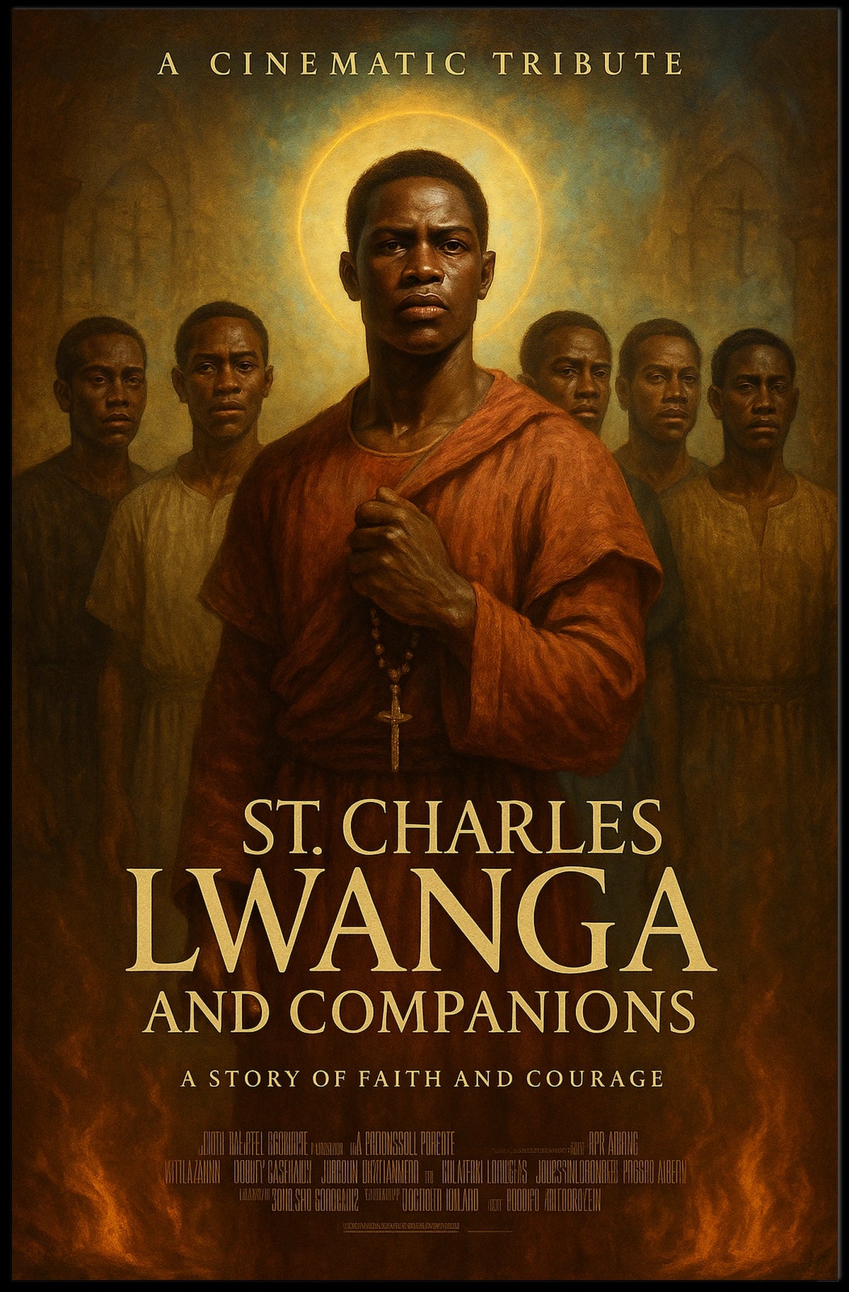 St. Charles Lwanga And Companions Poster
