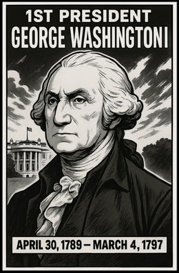 George Washington 1St President Poster