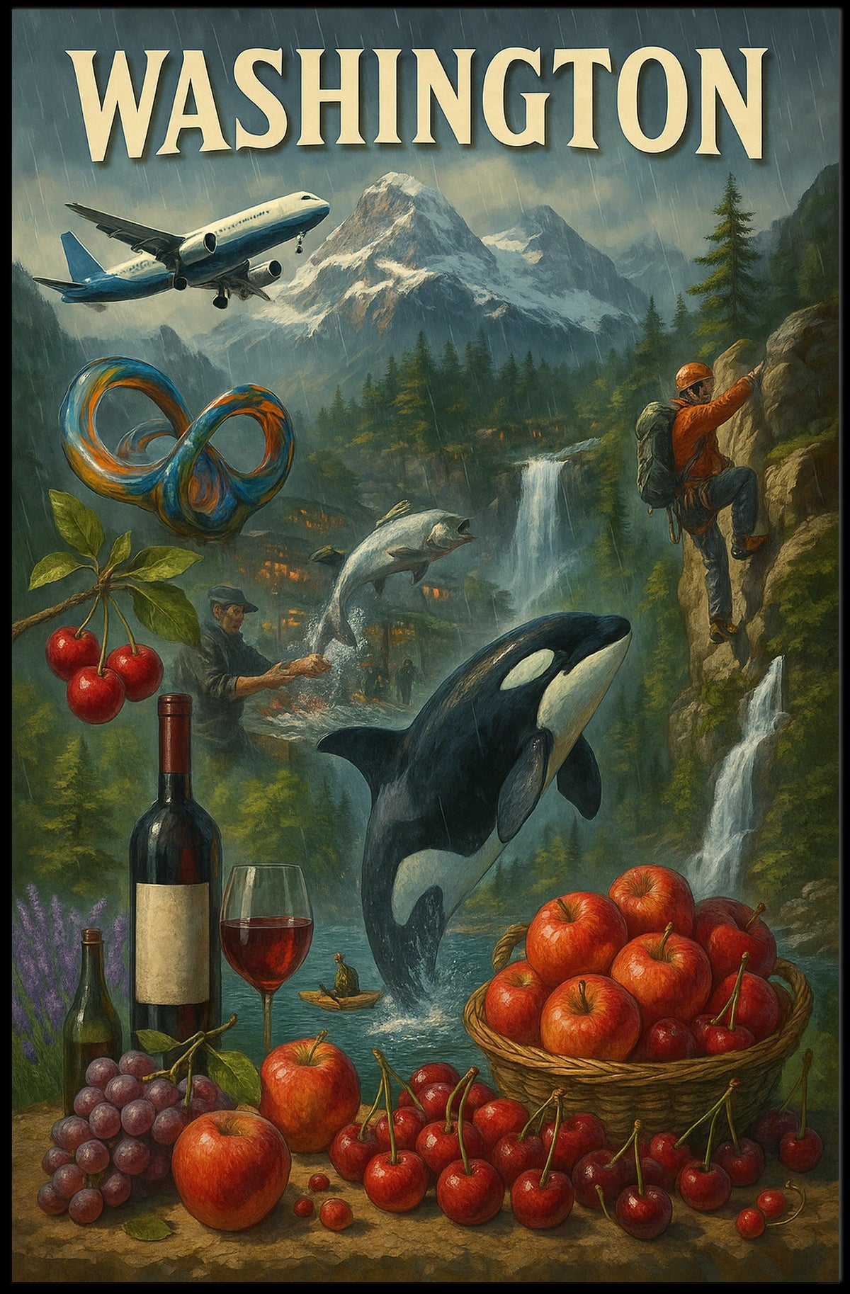 Wonders of Washington Poster