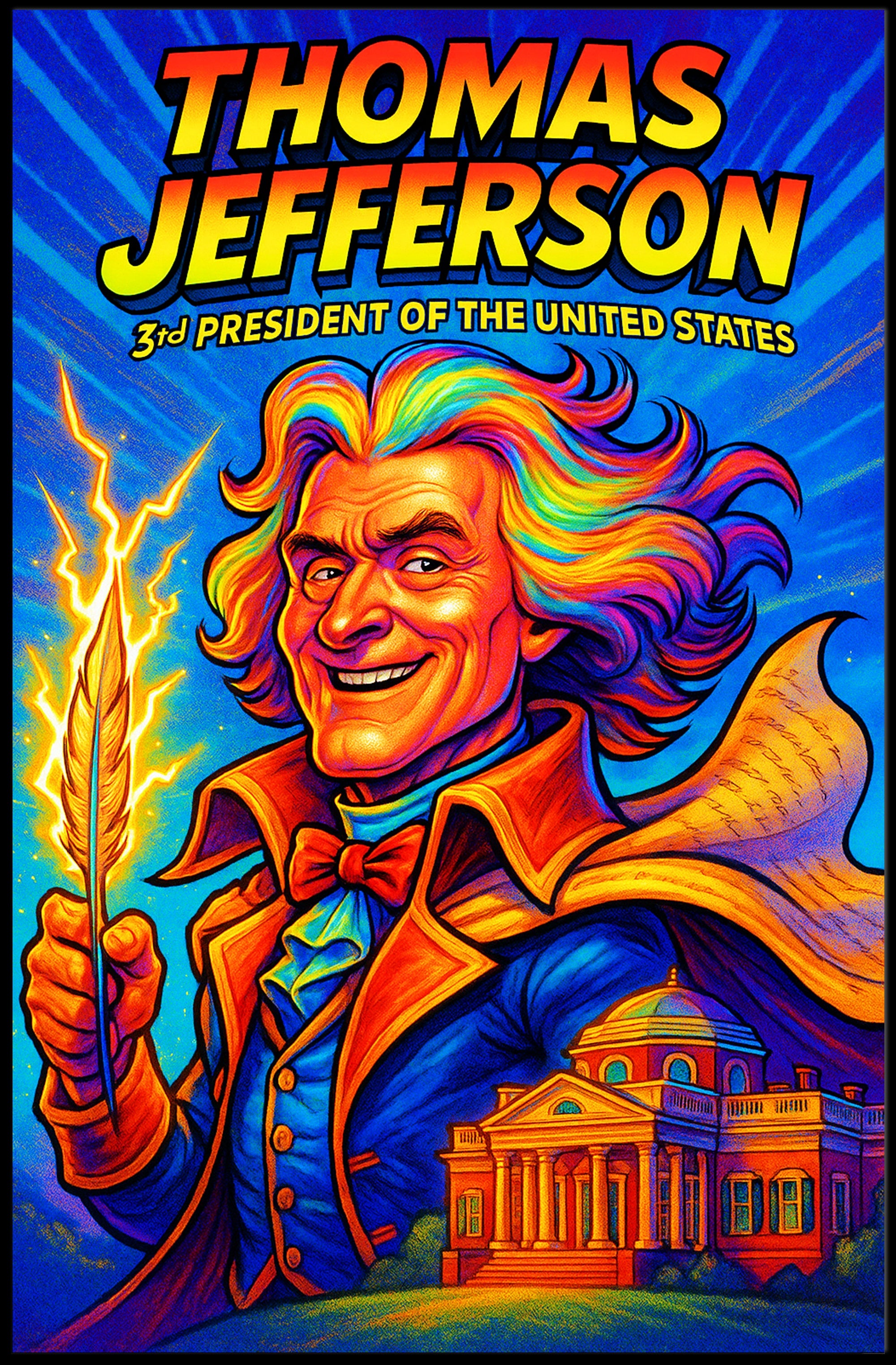 Thomas Jefferson 3rd President Poster PosterGoat