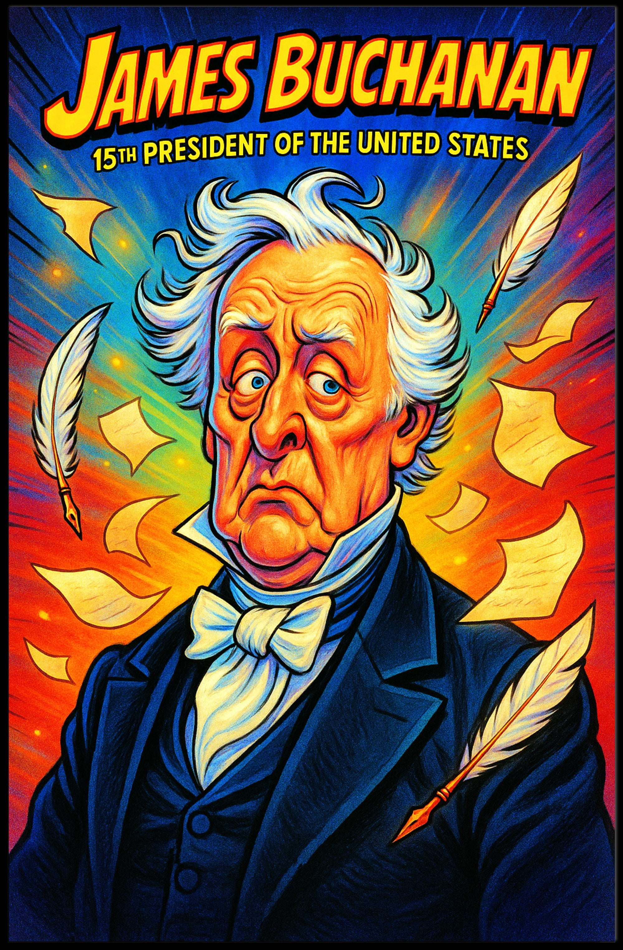 James Buchanan 15th President Poster PosterGoat