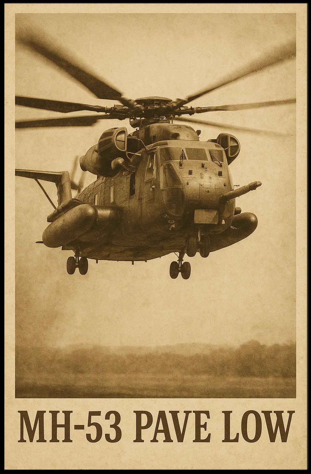 MH-53 Pave Low Poster