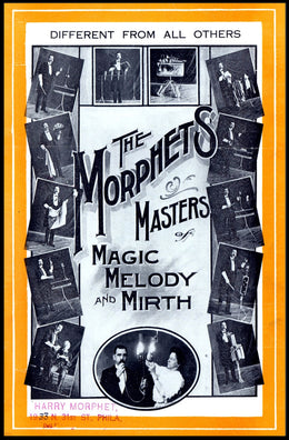 The Morphets Vintage Vaudeville Magic Show Poster