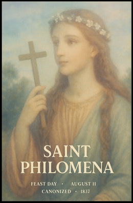 Saint Philomena Poster