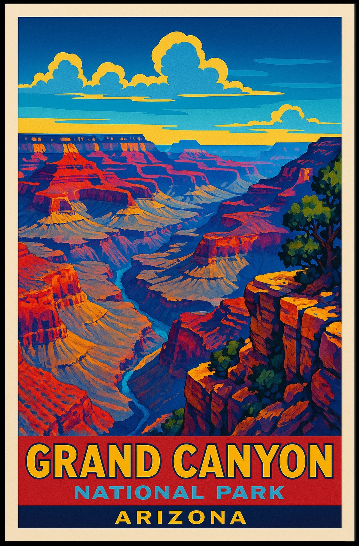 Grand Canyon National Park Poster