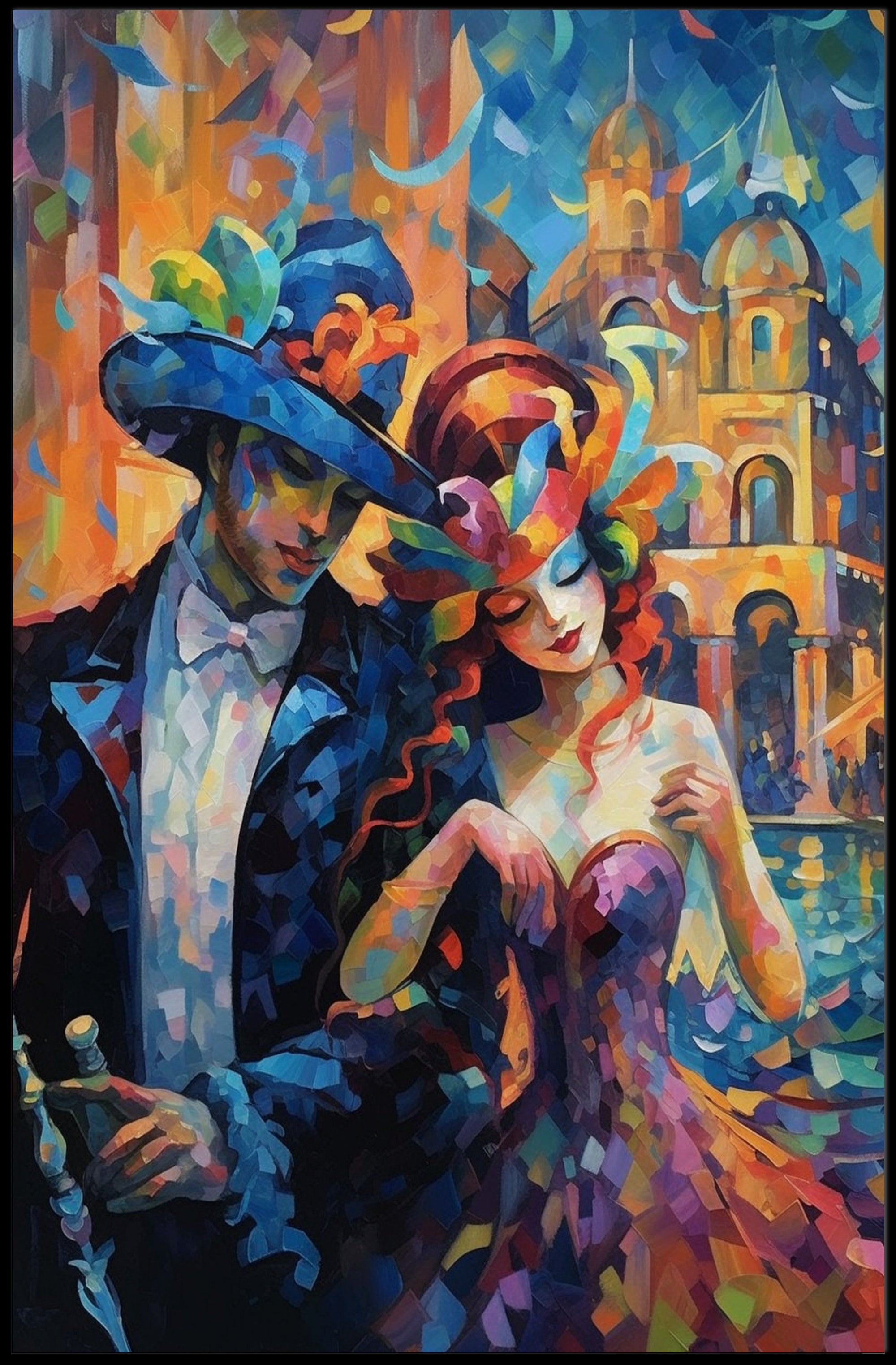 Venetian Elegance Poster
