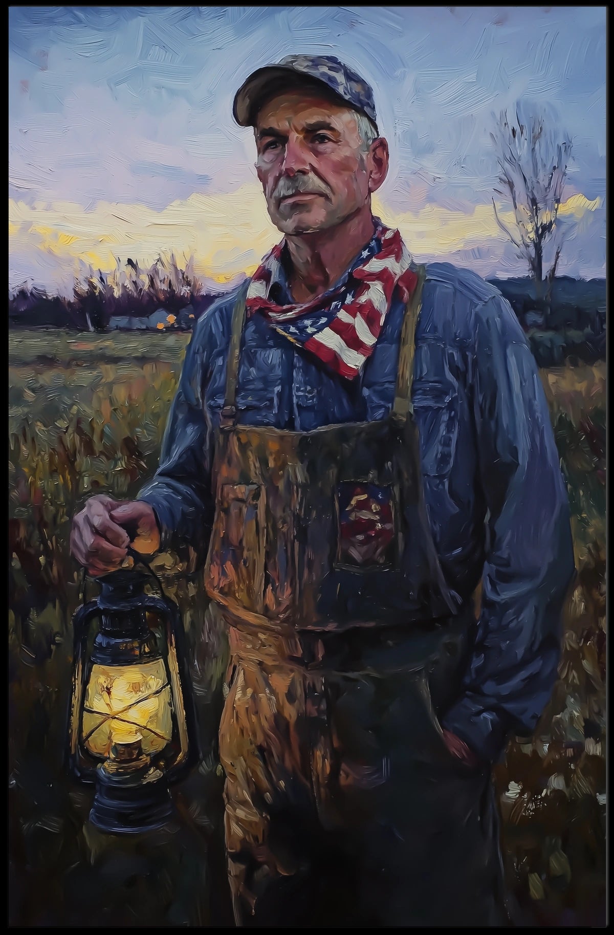 proud farmer Poster