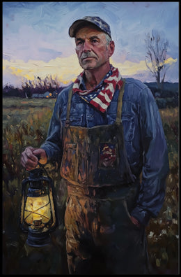 proud farmer Poster