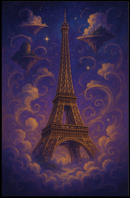 Dreamy Eiffel Tower Poster