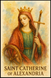 Saint Catherine of Alexandria Poster