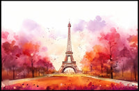 Autumn in Paris Poster
