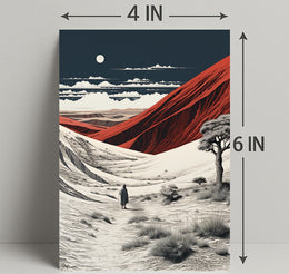 Desert Wanderer Poster