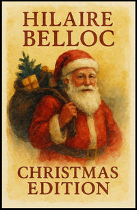 Hilaire Belloc Vintage Christmas Literature Cultural Poster
