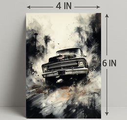 Vintage Power On The Move Vintage Poster