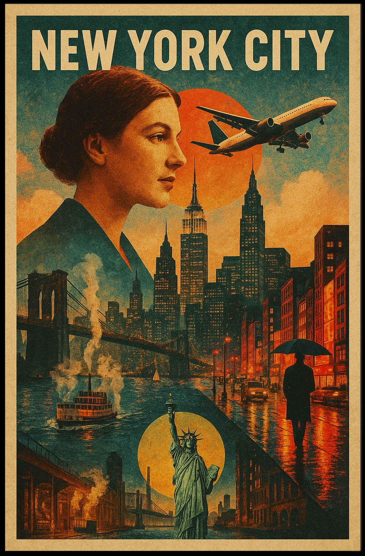 New York City A Timeless Tribute Poster