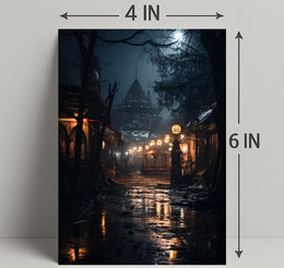 Enchanted Nightscape Poster