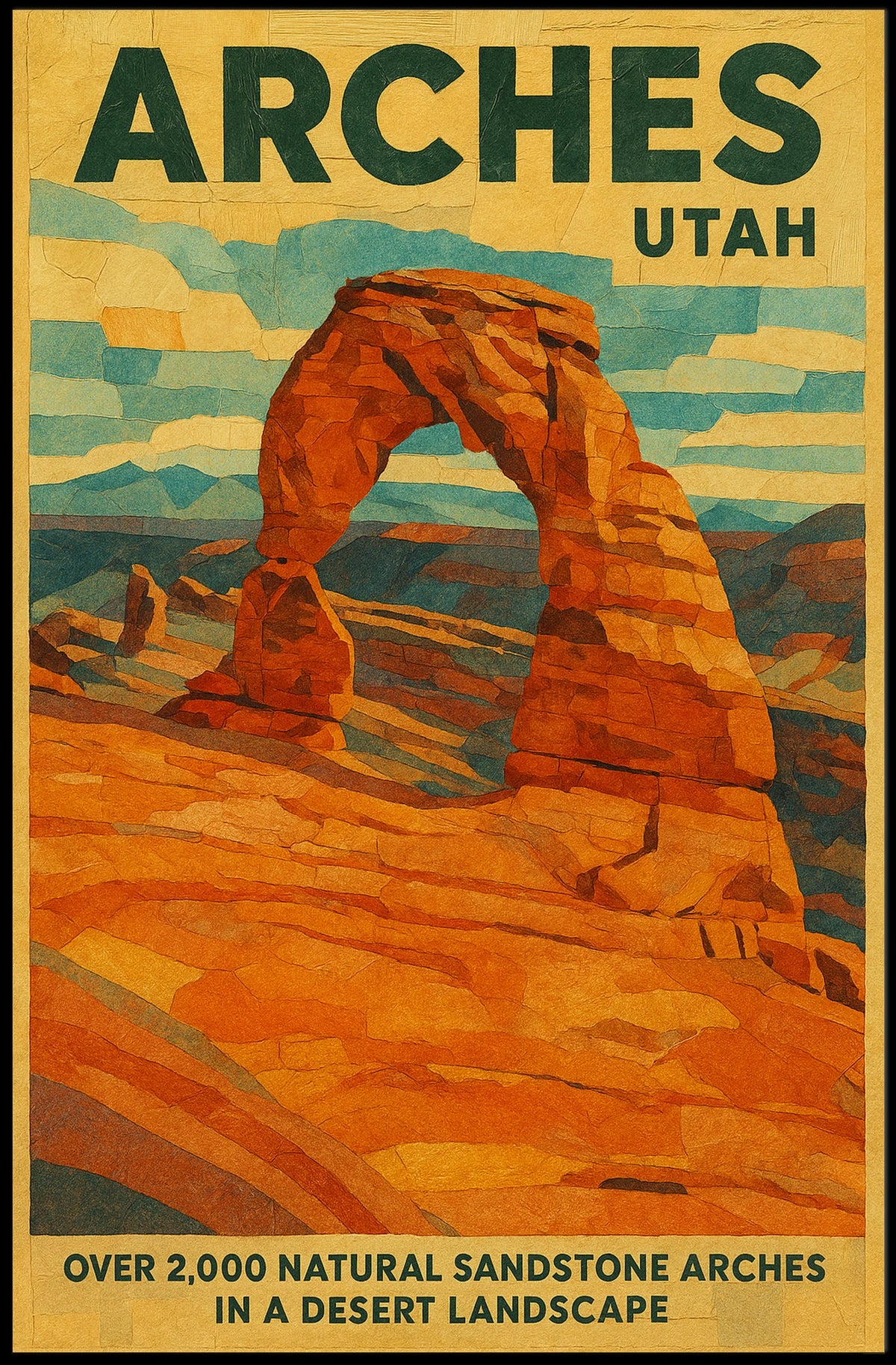 Arches Of Utah Poster