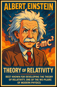 Albert Einstein Theory Of Relativity Poster