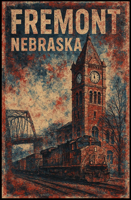 Fremont, Nebraska Poster