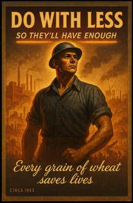 Wartime Conservation Appeal Poster